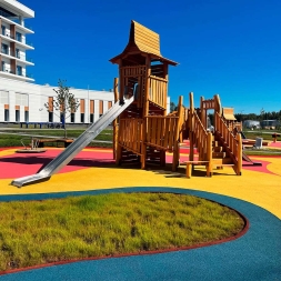 Игровой комплекс Эко VST 0028 для детской площадки, фото 3 Игровой комплекс Эко VST 0028 для детской площадки, фото 3