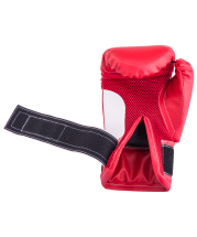 Перчатки боксерские детские, 6oz, к/з, красный Перчатки боксерские детские, 6oz, к/з, красный