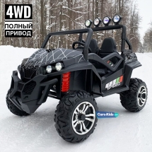 Электромобиль BUGGY т888тт 4WD Spider черный 24V