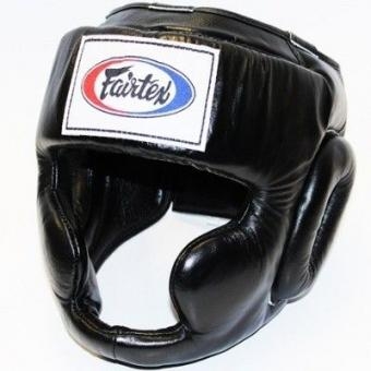 Шлем боксерский тренировочный FAIRTEX кожаный, фото 1