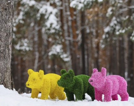 Топиари поросенок Грин - газон Eco, фото 1