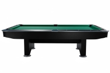 Бильярдный стол для пула Dynamic Billard "Competition 2" 9 футов (матово-чёрный) в комплекте, аксессуары и сукно