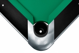 Бильярдный стол для пула Dynamic Billard "Competition 2" 9 футов (матово-чёрный) в комплекте, аксессуары и сукно, фото 6