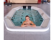 Переливной Гидромассажный Спа Бассейн JNJ Spas Built-in SPA-301