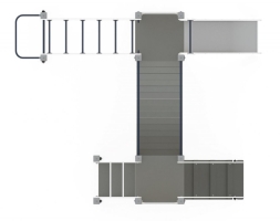 Детская игровая площадка Карапуз Эко ДИК 1.001.05-02 Н=750, фото 5