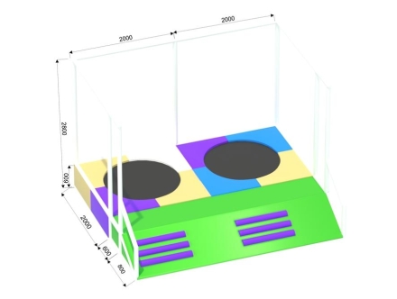 Батутная арена &quot;Дабл&quot;, фото 2
