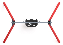 Качели М1 (красный) - ИО 11.М.01.03-01