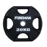 Изображение товара Диск X-Training уретановый FOREMAN FM/UPX-20KG-BK (20 кг)