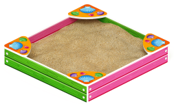 Песочница средняя Лукоморье (Ракушки) - ИО 5.25.01-01, фото 1