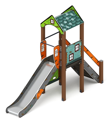 Играйте с нами (Город) - ДИК 2.01.1.01-01 - Игровой комплекс H=1200, фото 3