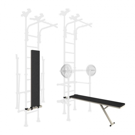 Скамья откидная Романа ВО-92.20.00-01 белый антик/золото, фото 1