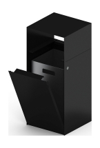 Урна парковая (черная) - МФ 50.02.01-01 (под анкера) Урна парковая (черная) - МФ 50.02.01-01 (под анкера)