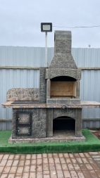 Печь № 15 — Барбекю с печью под казан, фото 1