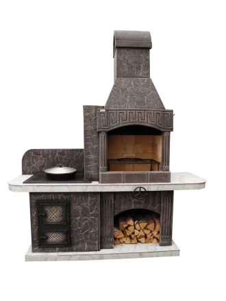 Печь № 15 — Барбекю с печью под казан, фото 5