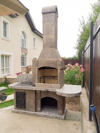 Печь № 15 — Барбекю с печью под казан, фото 6