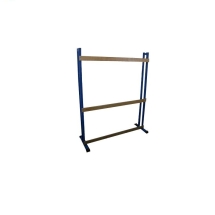 Стойка для лыж пристенная на 10 пар Стойка для лыж пристенная на 10 пар