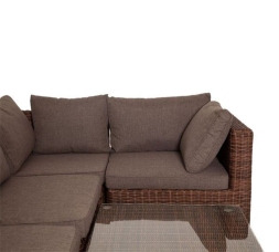 Зона 16 Лунго трансформирующаяся лаунж-зона из искусственного ротанга, цвет коричневый, фото 9