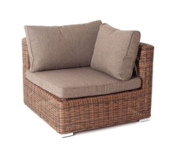 Зона 16 Лунго трансформирующаяся лаунж-зона из искусственного ротанга, цвет коричневый, фото 16