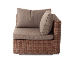 Зона 16 Лунго трансформирующаяся лаунж-зона из искусственного ротанга, цвет коричневый, фото 13