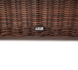 Зона 16 Лунго трансформирующаяся лаунж-зона из искусственного ротанга, цвет коричневый, фото 19