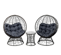 Набор мебели Николетта коричневый, синий