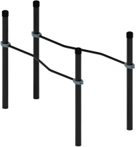 Воркаут ЛОВ 89 серый ВТ 101.05-03 Воркаут ЛОВ 89 серый ВТ 101.05-03