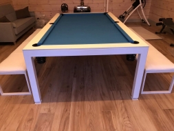 БИЛЬЯРДНЫЙ СТОЛ 6 ФУТОВ "ЛАССИ" ХАЙ-ТЕК STYLE (пул), фото 2