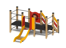 Детская горка Кая ГР-18 H=700 для игровой площадки Детская горка Кая ГР-18 H=700 для игровой площадки