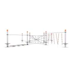 Канатная конструкция для лазания-05.03, фото 2