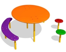 Детский столик Радость СП056 для игровой площадки