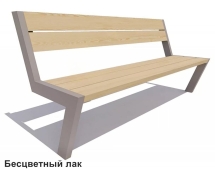 Скамейка Печора, Лиственница 1,8 м