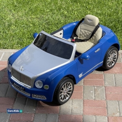 Детский электромобиль Bentley Mulsanne JE1006 синий, фото 4