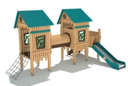 Игровой комплекс ДГ-34 от 3 лет для детской площадки Сосна Игровой комплекс ДГ-34 от 3 лет для детской площадки Сосна