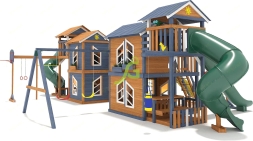 Детская площадка IgraGrad Домик 7 мод.2, фото 4 Детская площадка IgraGrad Домик 7 мод.2, фото 4
