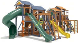 Детская площадка IgraGrad Домик 7 мод.2, фото 2 Детская площадка IgraGrad Домик 7 мод.2, фото 2