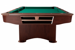 Бильярдный стол для пула Dynamic Billard "Competition 2" 9 футов (махагон) в комплекте, аксессуары и сукно, фото 3