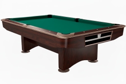 Бильярдный стол для пула Dynamic Billard "Competition 2" 9 футов (махагон) в комплекте, аксессуары и сукно, фото 1