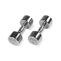 BRONZE GYM BG-PA-DB-C08 Гантель хромированная 8 кг BRONZE GYM BG-PA-DB-C08 Гантель хромированная 8 кг