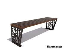 Банкетка Роща, Лиственница 2 м