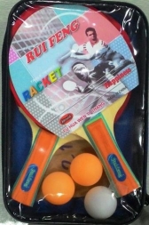 Набор для н/т RUIFENG 2108 (2 ракетки + 3 шара) в чехле Набор для н/т RUIFENG 2108 (2 ракетки + 3 шара) в чехле