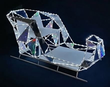 Полигональная фигура «Сани», фото 1