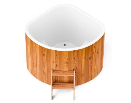 Купель CORNER 160 BIG (термоберёза), фото 4