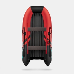 GLADIATOR E 300 SL AIR SPORT Красно-черный моторная лодка ПВХ, фото 4