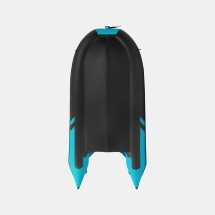 Gladiator B 370 AL LIGHT Черно-бирюзовый моторная лодка ПВХ Алюминиевый пайол