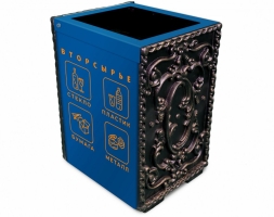 Урна уличная «Ампир» для раздельного сбора мусора, фото 2