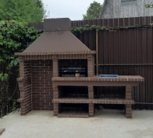 Печь Аристократ 814 Прямоугольный кирпич желтый