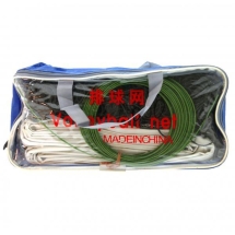 Сетка волейбольная, чёрная, в сумке-чехле L-9,5 м х 1м с тросом нить 4 мм Сетка волейбольная, чёрная, в сумке-чехле L-9,5 м х 1м с тросом нить 4 мм