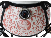 Тандыр керамический Венецианский купец Red (в комплекте дровница-подставка под крышку) Тандыр керамический Венецианский купец Red (в комплекте дровница-подставка под крышку)