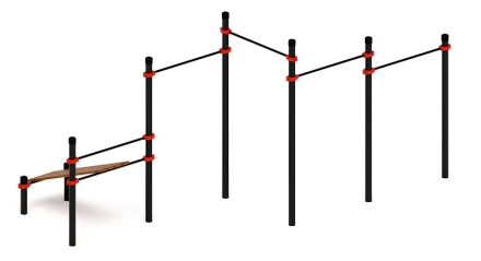 Воркаут 89 красный ВТ 11.15-01, фото 2