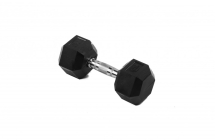 Гантель гексагональная обрезиненная Lite Weights 3186LW, 10кг